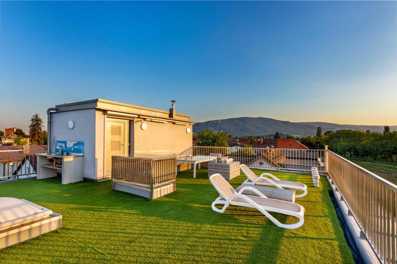 Contemporary Apartment With Rooftop Terrace In Maribor Zewnętrze zdjęcie